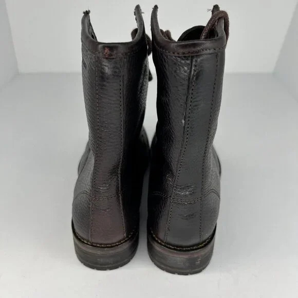 Wolverine Womens W40078 Rosie Kiltie Brown LaceUp Leather Size 5.5 Western Boots - Picture 5 of 9